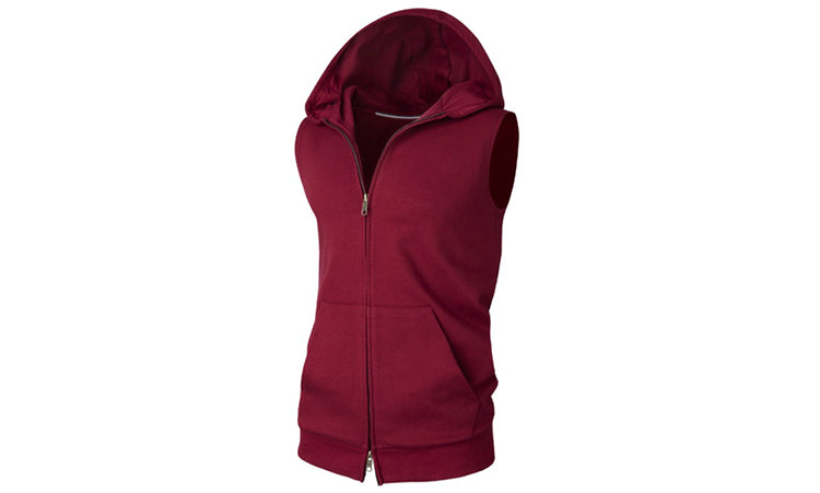 Sleeveless Men's Hoodies - Image 7