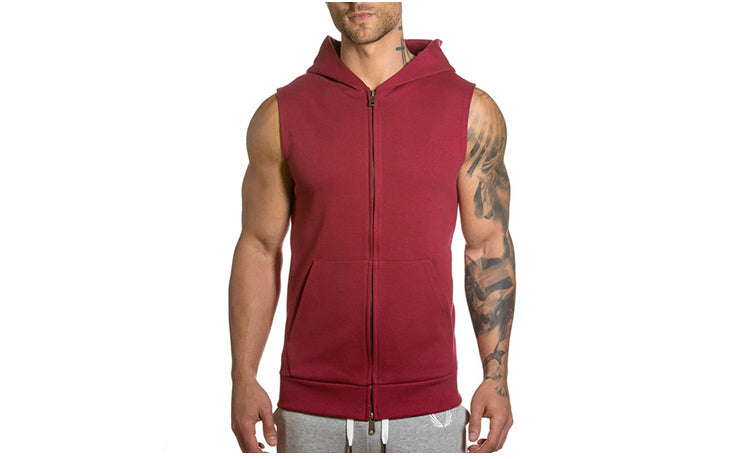 Sleeveless Men's Hoodies - Image 4